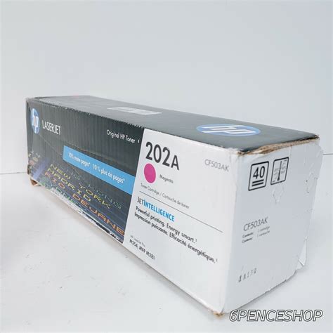 New Ugley Box HP 202A Original LaserJet Magenta CF503AK Toner