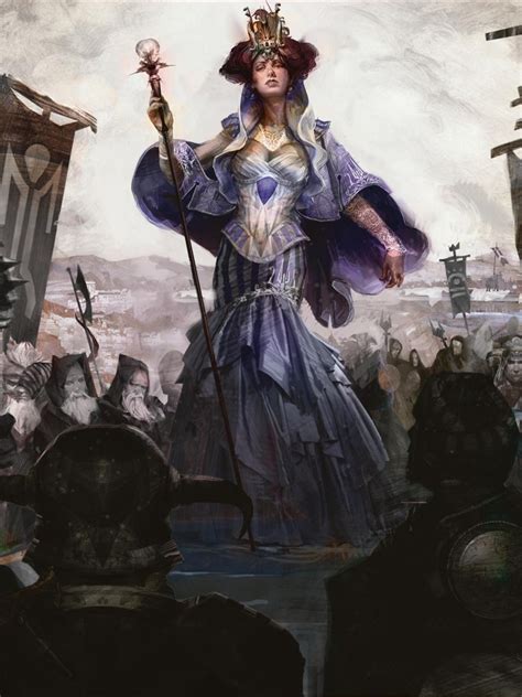 MTGNexus Imposing Sovereign Art By Scott M Fischer