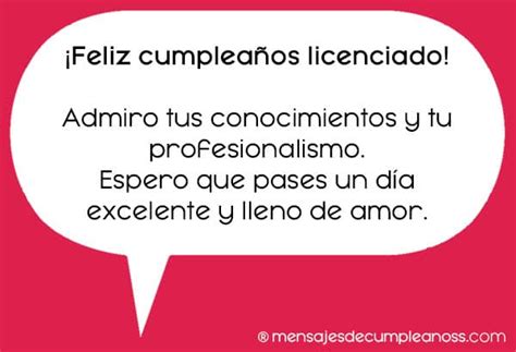 Descubrir 95 imagen feliz cumpleaños licenciada frases Abzlocal mx