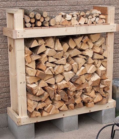 Super Easy Diy Firewood Racks The Garden Glove