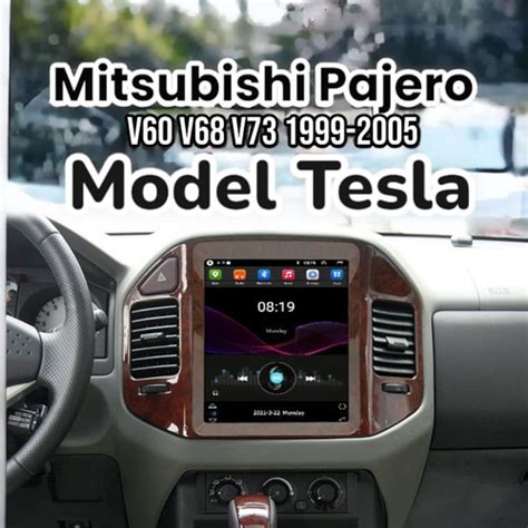 Jual Headunit Android Model Tesla Utk Mitsubishi Pajero V V