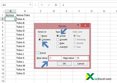 Cara Cepat Membuat Nomor Urut Di Excel Hingga Ribuan Kiatexcel