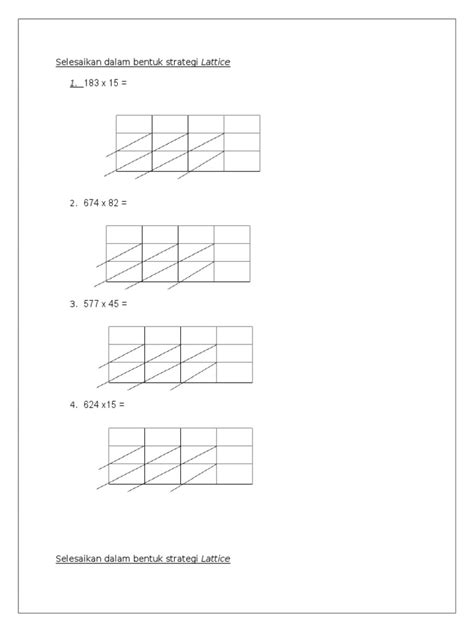 PDF Soalan Latihan Darab Lattice DOKUMEN TIPS