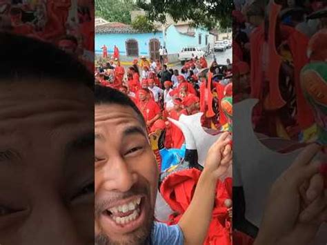 Los Diablos Danzantes De Yare Para Corpus Christi En San Francisco De