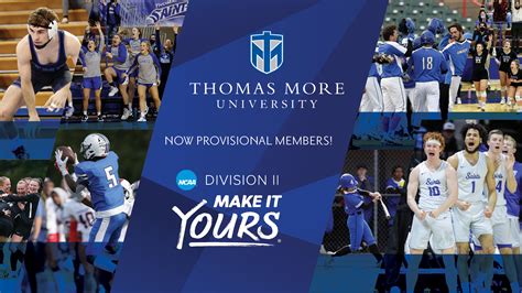 THOMAS MORE UNIVERSITY JOINS NCAA DIVISION II – MOREOVER