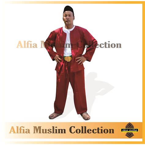 Jual Baju Pangsi Dewasa Setelan Baju Silat Khas Adat Betawi Setelan