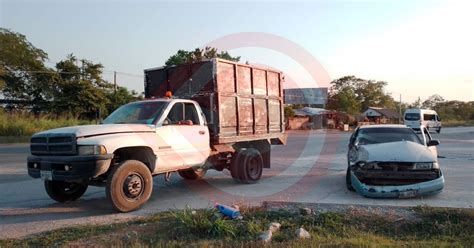 Camioneta Provoc Choque En La Valles Tampico Noticias De San Luis