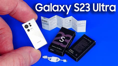 Diy Miniature Samsung Galaxy S23 Ultra Unboxing Dollhouse Accessories Youtube