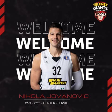 Nikola Jovanovic Windrose Giants Antwerp