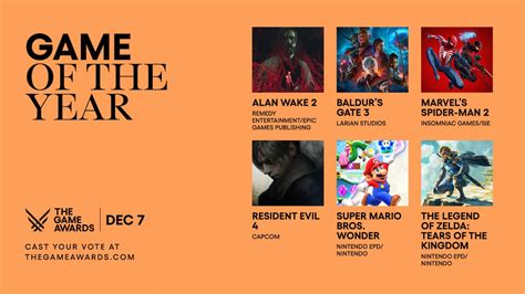 The Game Awards 2023 veja a lista completa de vencedores da premiação