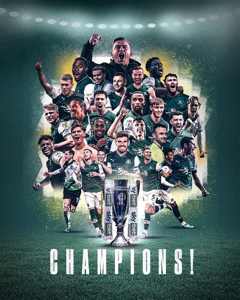 [Argyle] Plymouth Argyle are League 1 champions : r/soccer