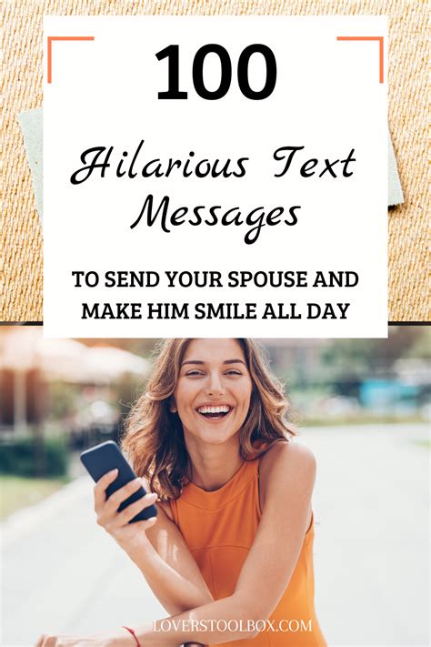 100 Funny Text Messages To Send Your Lover - Lovers Toolbox