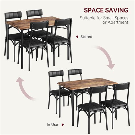 Idealhouse Juego De Mesa De Comedor Para Mesa De Cocina Y Sillas