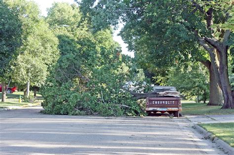 Summer Squall Leaves Damage In Its Wake Pipestone County Star