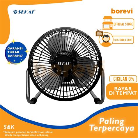 Jual KIPAS ANGIN MEJA TORNADO SEKAI HFN 650 DESK FAN 6 INCH Shopee