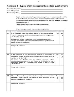 Fillable Online T54 07 13 Request For Proposal To Conduct A Pre