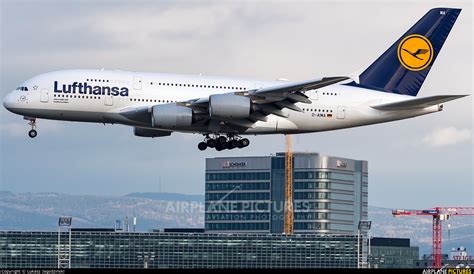 D Aima Lufthansa Airbus A380 At Frankfurt Photo Id 1181764