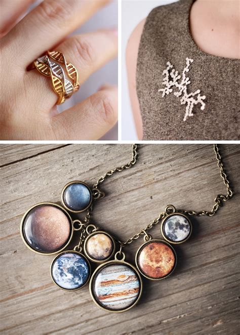 Creative Science Jewelry Celebrating the Wonders of the Universe