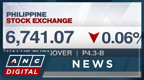 Psei Closes Lower As Bsp Keeps Interest Rates Unchanged Anc Youtube