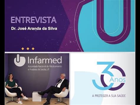 Infarmed 30 anos entrevista a José Aranda da Silva YouTube