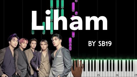 Liham By SB19 Piano Cover Sheet Music Lyrics YouTube