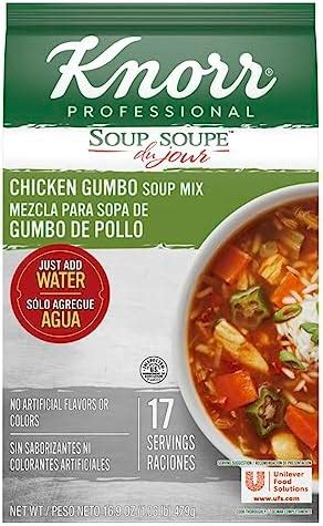 Amazon Knorr Professional Soup Du Jour Chicken Gumbo Soup Mix No