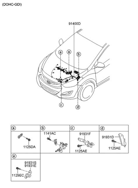 Control Wiring 2013 Hyundai Elantra Gt