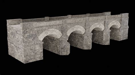 Bridge Medieval Ancient Collection - 3D Model by Enterables