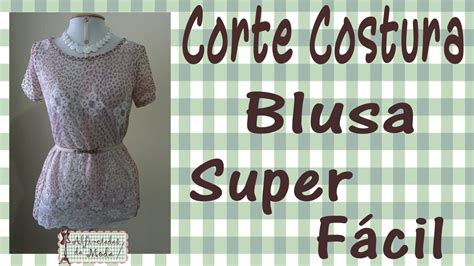 Curso Corte E Costura Passo A Passo Blusa Para Iniciantes Super F Cil