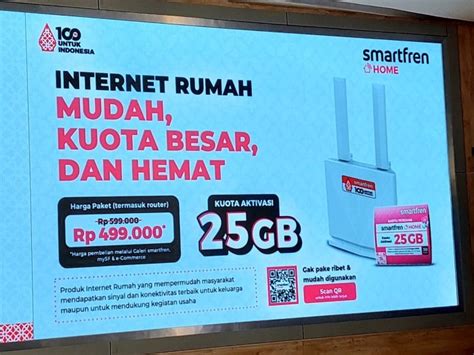 Ada Bonus Kuota 120GB Smartfren Rilis Internet Rumahan Seharga Rp499 000