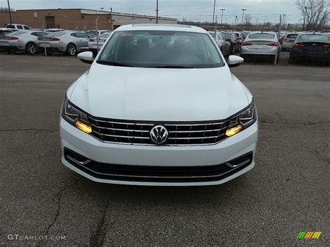 2017 Pure White Volkswagen Passat Se Sedan 118826646 Photo 2 Car Color Galleries