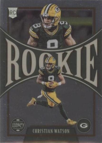 Panini Chronicles Legacy Update Rookies Christian Watson