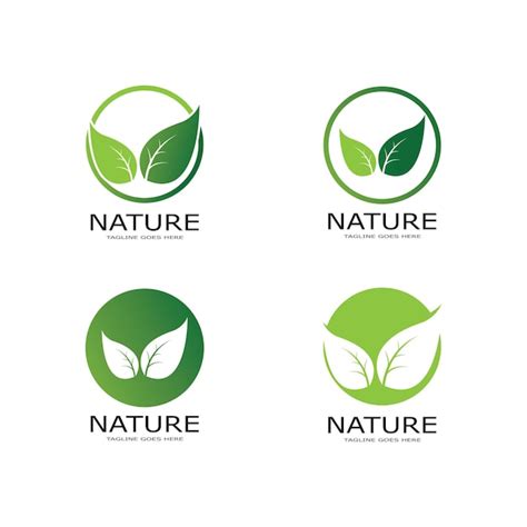 Premium Vector Logos Of Green Leaf Ecology Nature Element Vector Icon