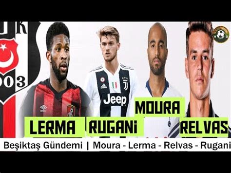 Beşiktaş Transfer Lucas Moura Jefferson Lerma Rugani Filipe Relvas