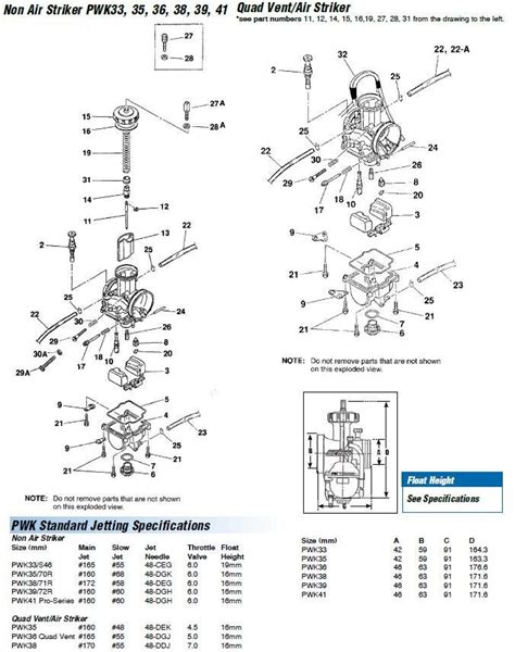 Keihin Pwk Needle Main Jets Motorcycle Jetting And Fuel Injection