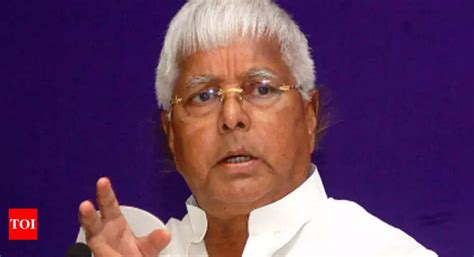 Rjd National President Lalu Prasad May Play Key Role In Uniting Opposition Patna News Times