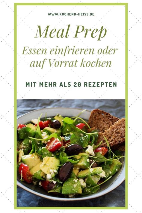 Meal Prep Essen Einfrieren Oder Auf Vorrat Kochen Kochend Heiss De