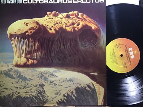 LP Blue Oyster Cult A Cultosaurus Erectus OOP VINYL RECORD Anubis