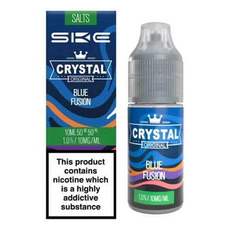 SKE Crystal Nic Salts Blue Fusion X10 UK Vape Mob