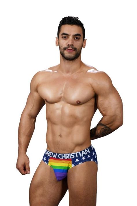 Andrew Christian Stars And Pride Brief Underwear News Briefs