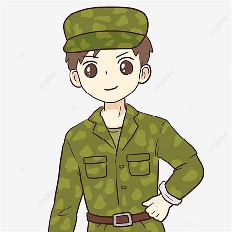 Army Soldier Clipart Transparent PNG Hd, Cute Soldier Army Clipart ...