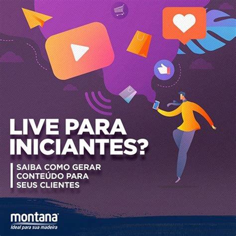 Como Come Ar A Fazer Lives Nas Redes Sociais Montana Qu Mica