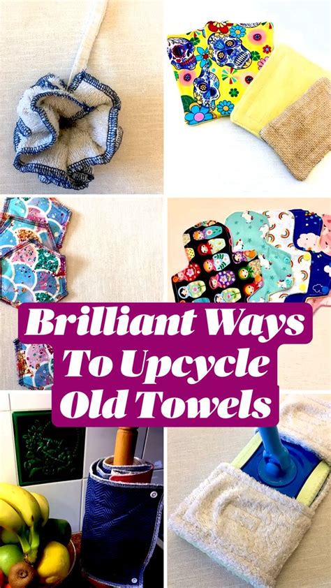 Ways To Upcycle Old Towels A Rose Tinted World Sewing Projects