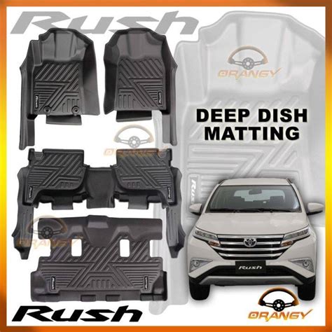 Toyota Rush To Oem Tpe D Excellent Deep Dish Matting