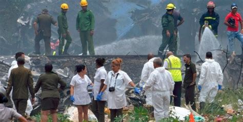 Confirman que dos argentinos murieron en el accidente aéreo en Cuba