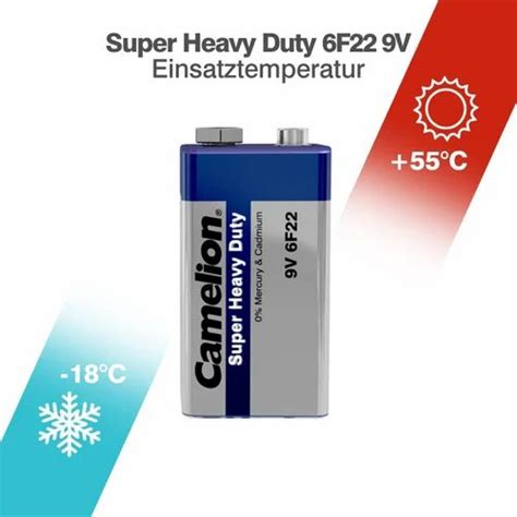 Lithium Camelion Super Heavy Duty 9V Battery For Toys At Rs 70 Piece In