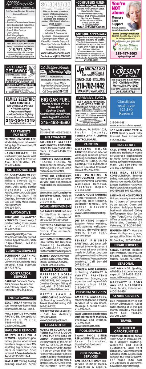 Classifieds - Times Publishing Newspapers, Inc.