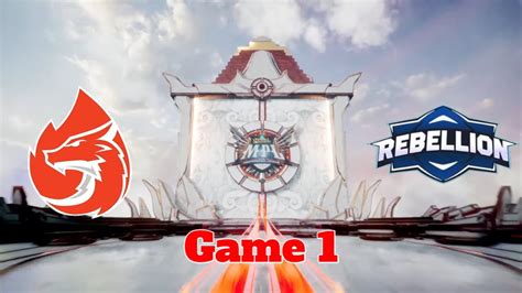 Game Aura Fire Vs Rebellion Zion Regular Season Mpl Id S