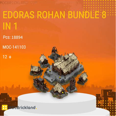 Edoras Rohan Bundle In Mocbrickland Movies And Games With