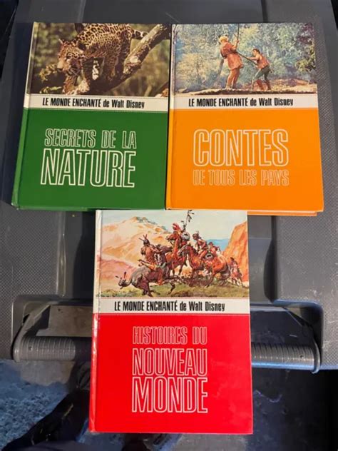 Lot De Volumes Le Monde Enchant De Walt Disney Contes De Tous Les